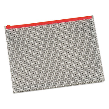 Pendaflex® Fashion Poly Zip Envelope, Zipper Closure, 8.5 X 11, Assorted, 3-pack freeshipping - TVN Wholesale